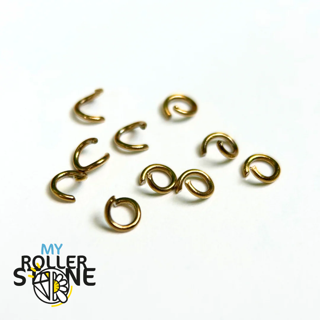 Anneau Doré Ouvert 4 mm