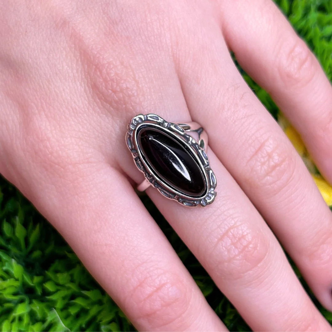 Bague Ambre Cherry Ajustable - Image 2