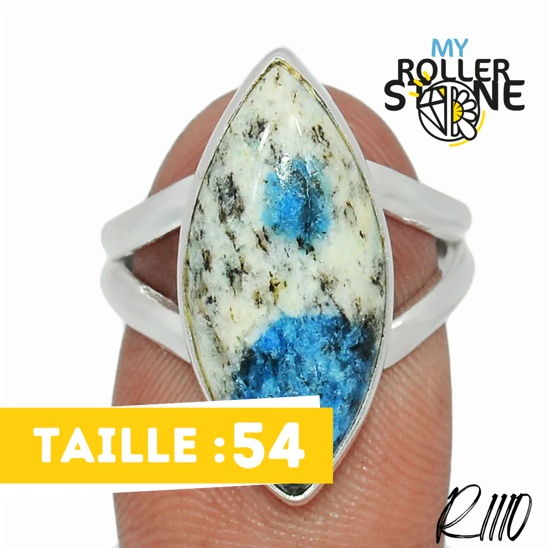Bague Argent 925 Jaspe K2 R1110