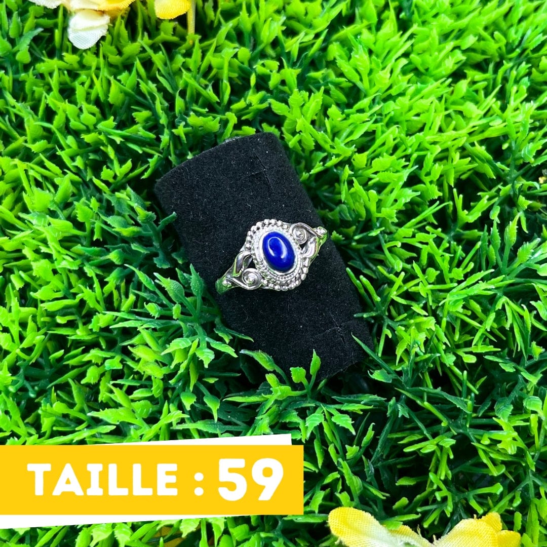 Bague Argent 925 Lapis Lazuli #11