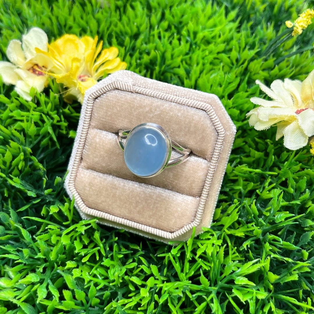 Bague Argent Aigue Marine #41 - Image 2