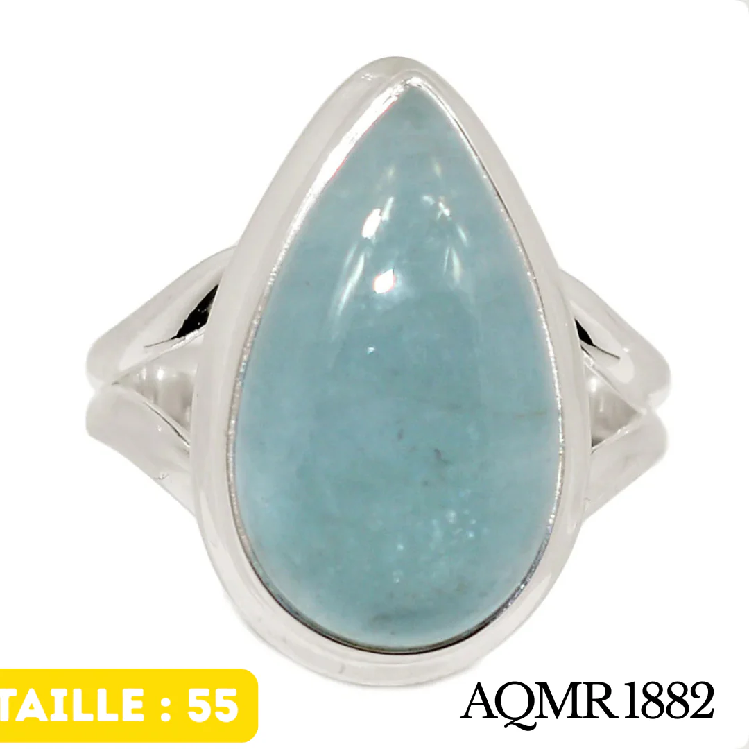Bague Aigue Marine #AQMR1882