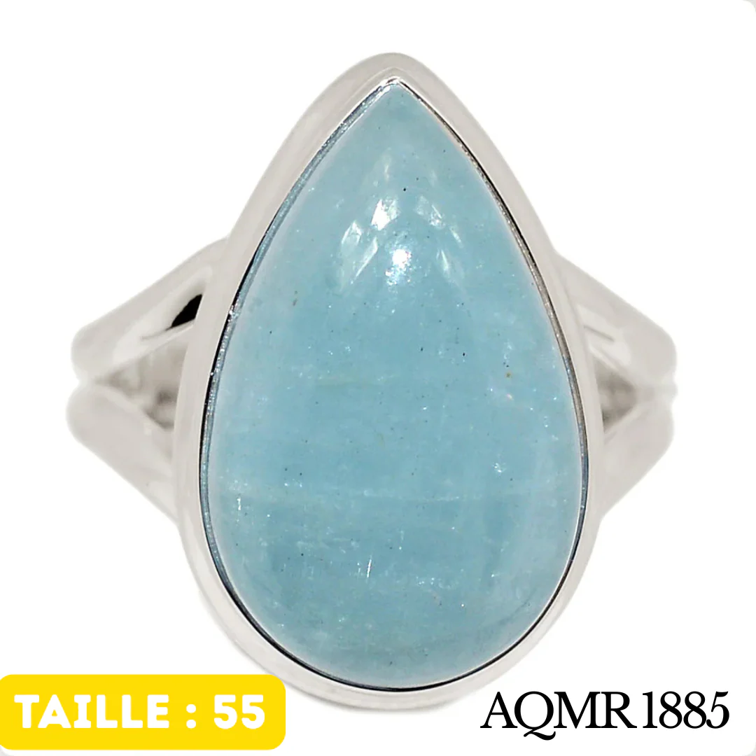 Bague Aigue Marine #AQMR1885