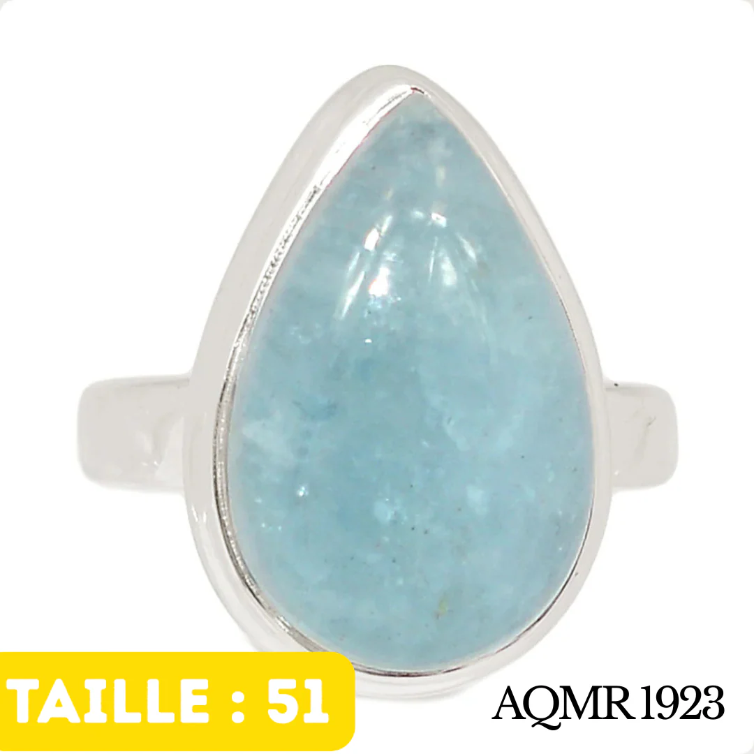 Bague Aigue Marine #AQMR1923