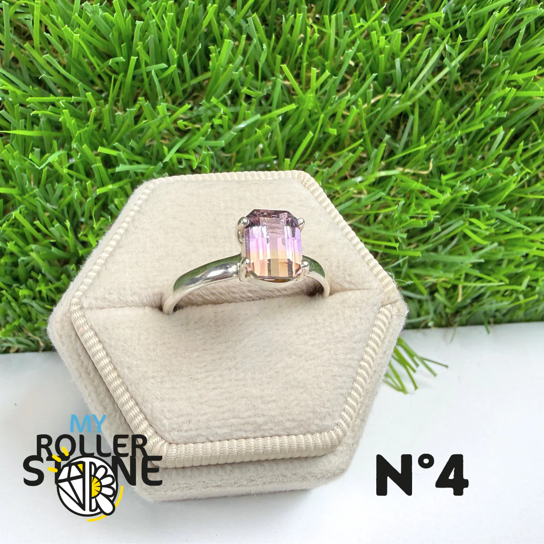 Bague Amétrine Argent 925 #4 - Image 2