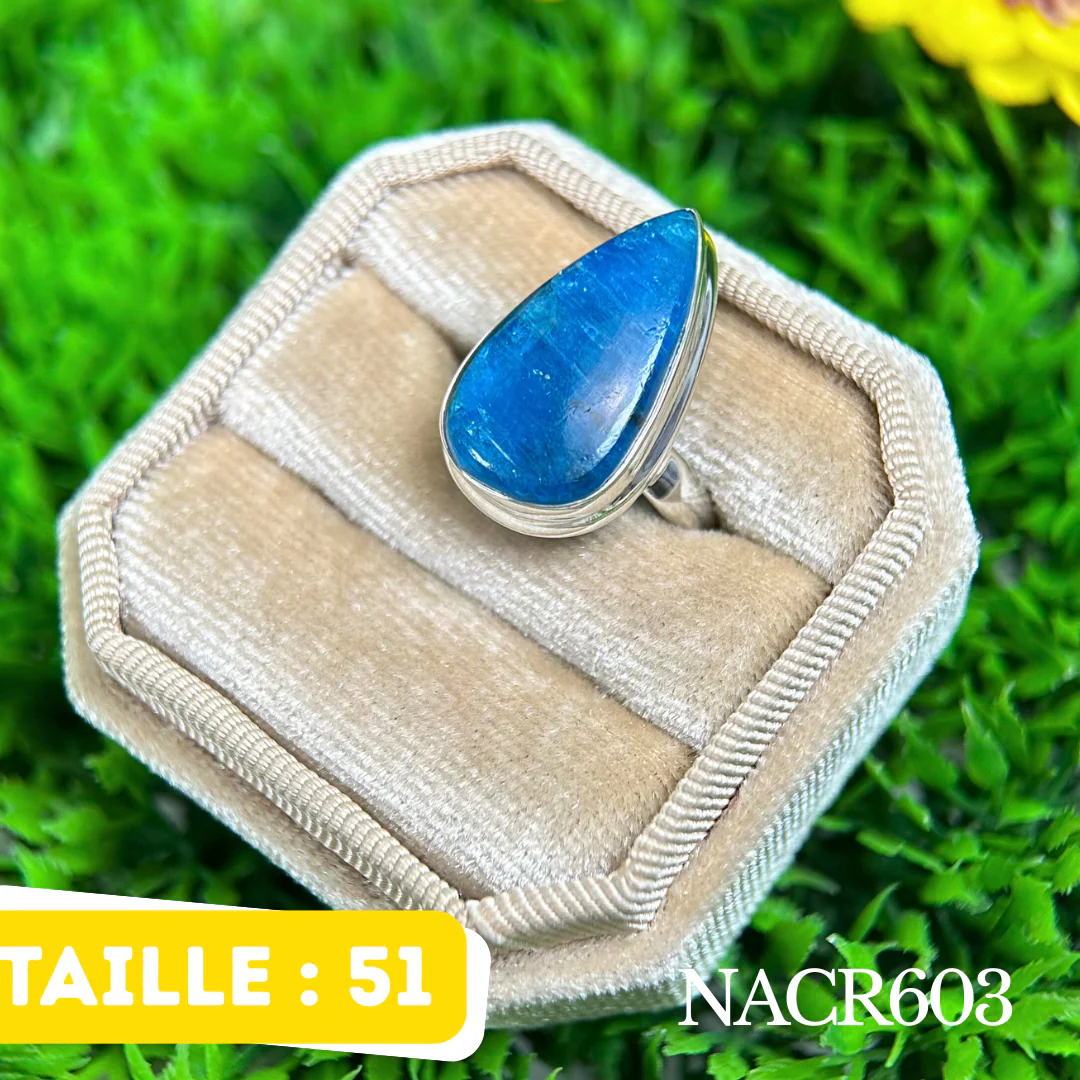 Bague Apatite Néon #NACR603