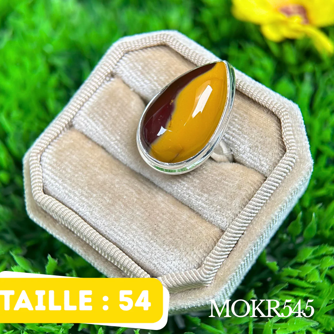 Bague Jaspe Mookaite #MOKR545