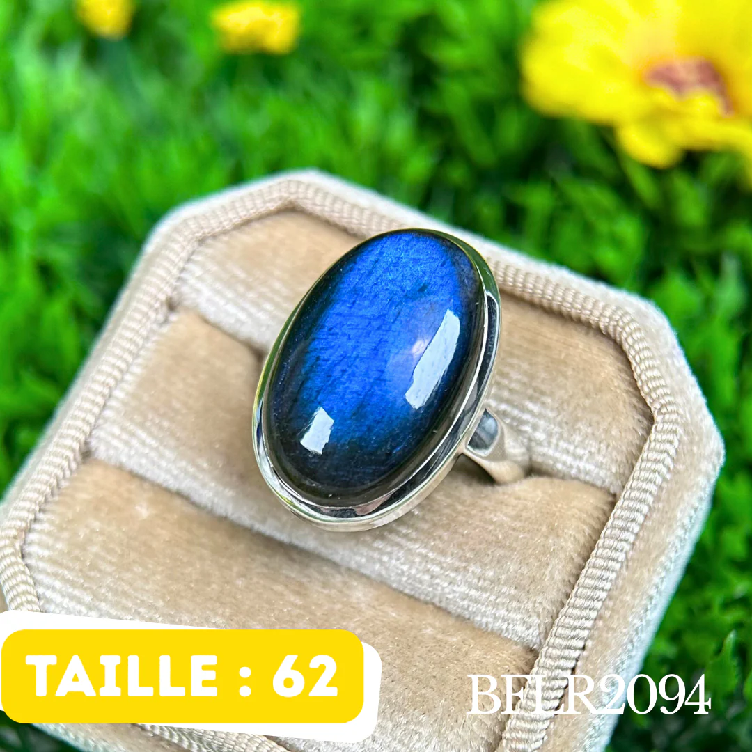 Bague Labradorite Bluefire #BFLR2094