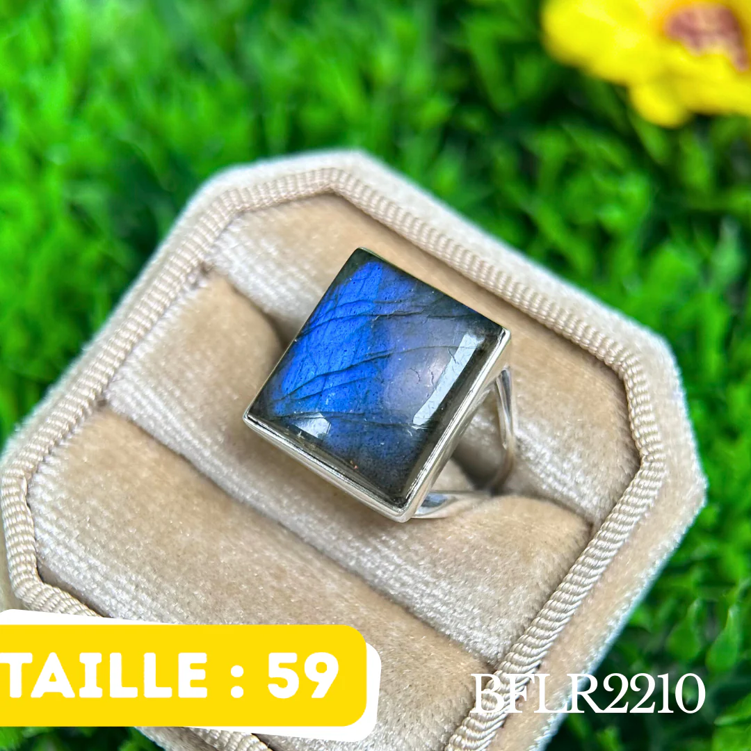 Bague Labradorite Bluefire #BFLR2210