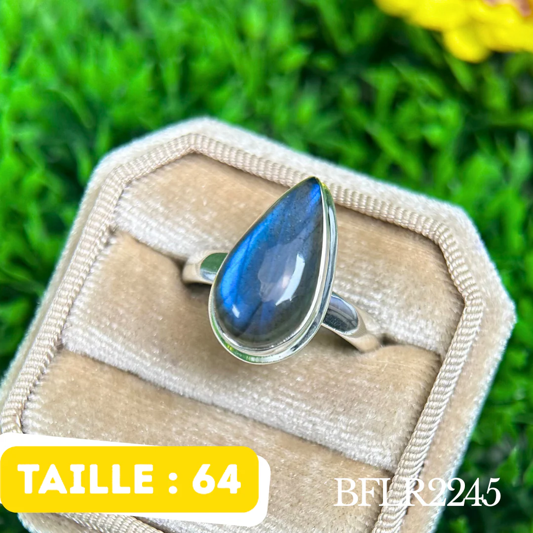 Bague Labradorite Bluefire #BFLR2245