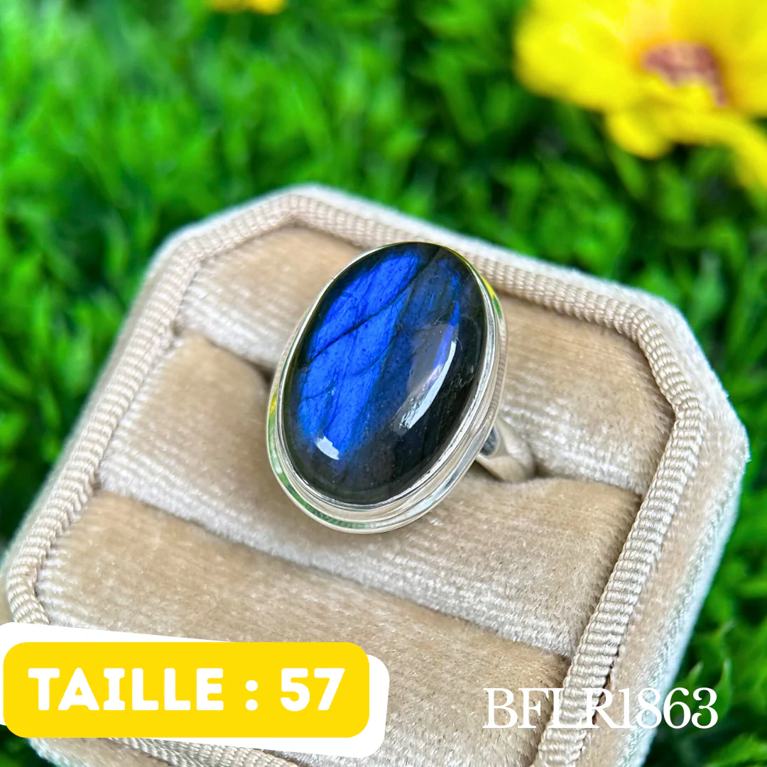Bague Labradorite Bluefire #BFLR1863