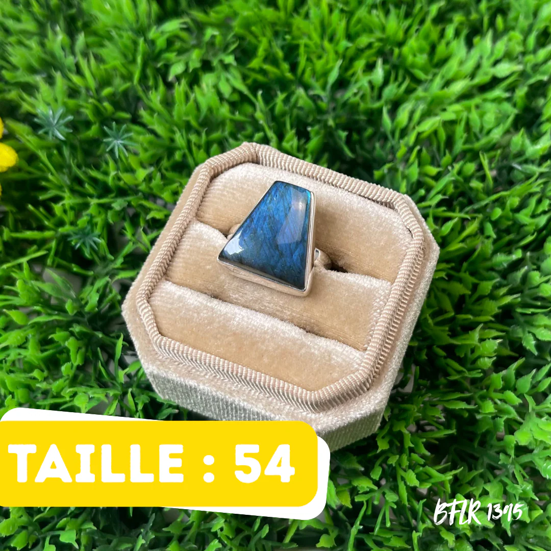 Bague Argent Labradorite Bluefire #BFLR 1395