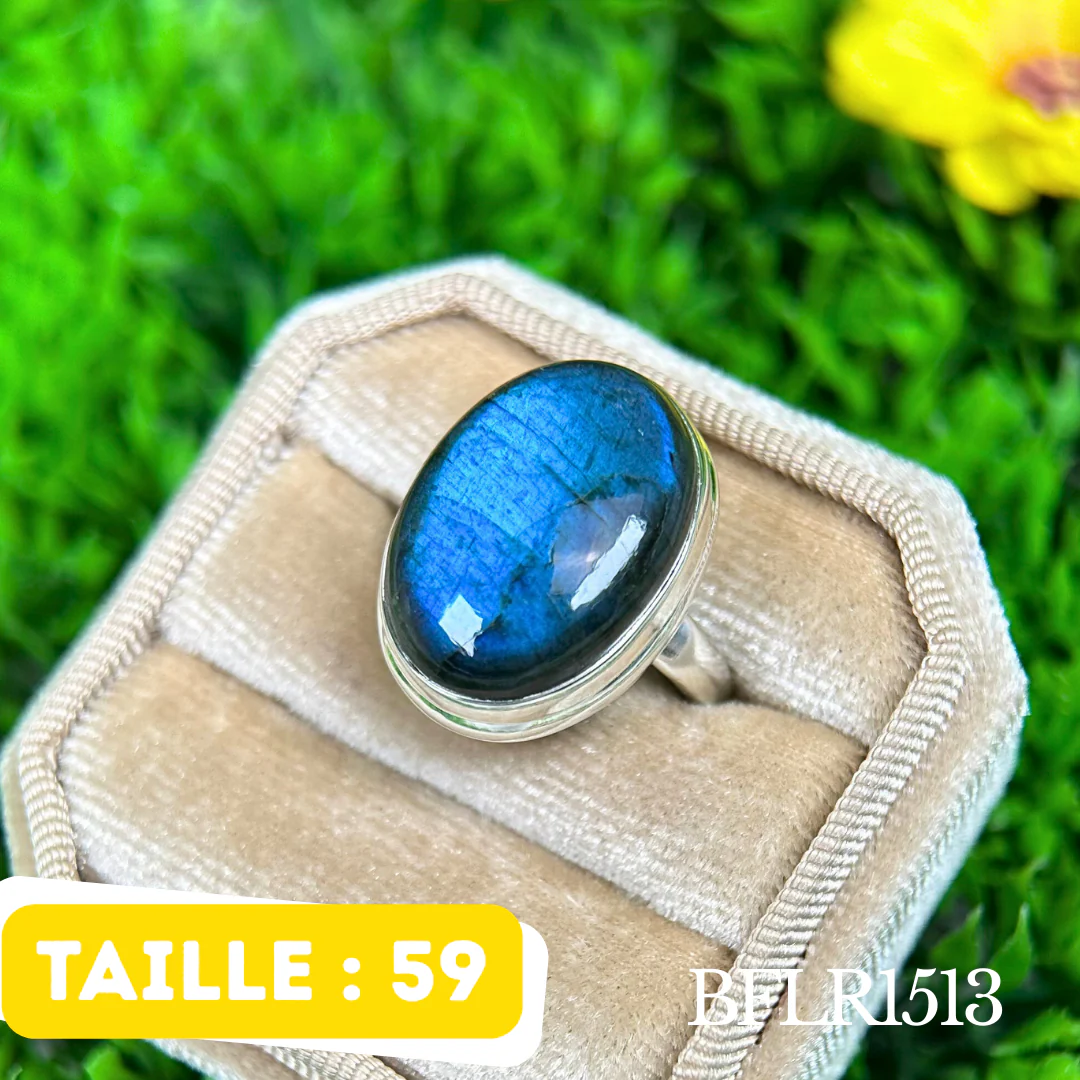 Bague Labradorite Bluefire #BFLR1513