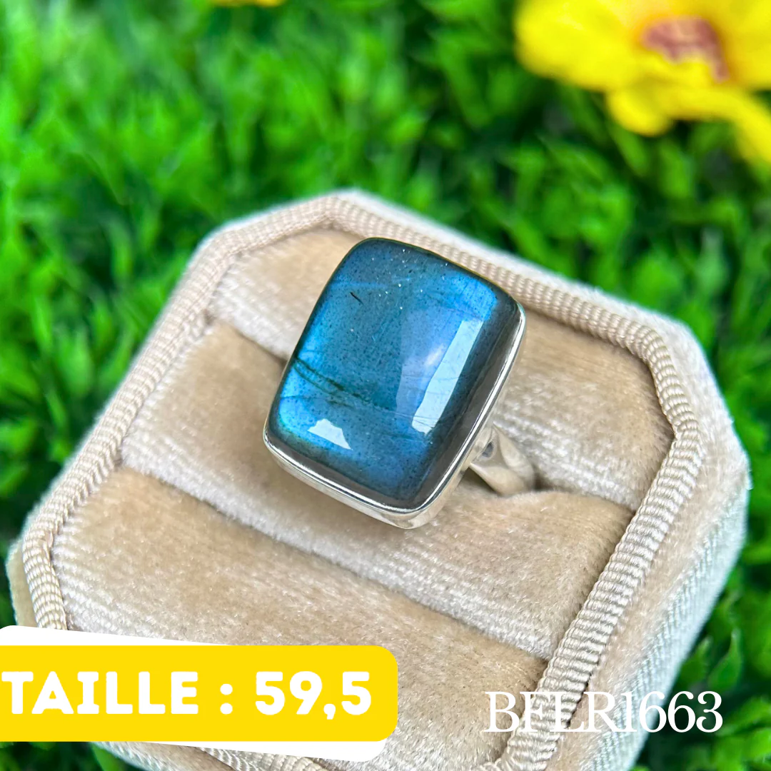 Bague Labradorite Bluefire #BFLR1663