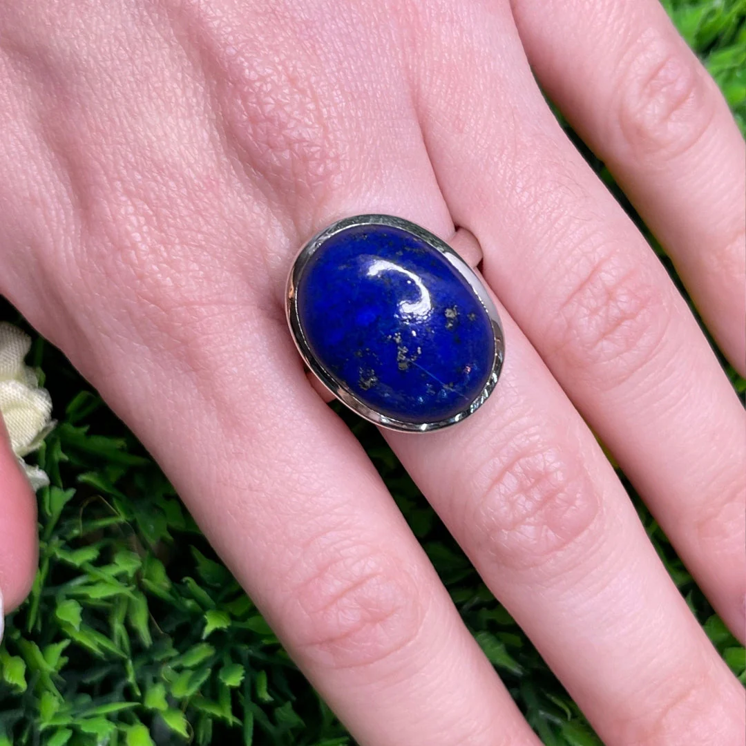 Bague Argent Lapis Lazuli #100 - Image 2
