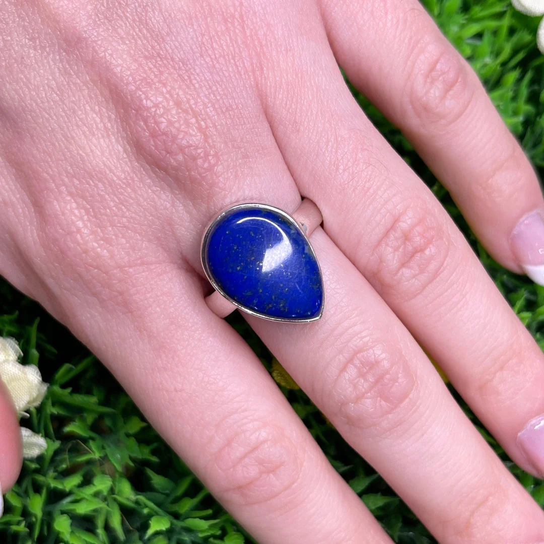 Bague Argent Lapis Lazuli #101 - Image 2