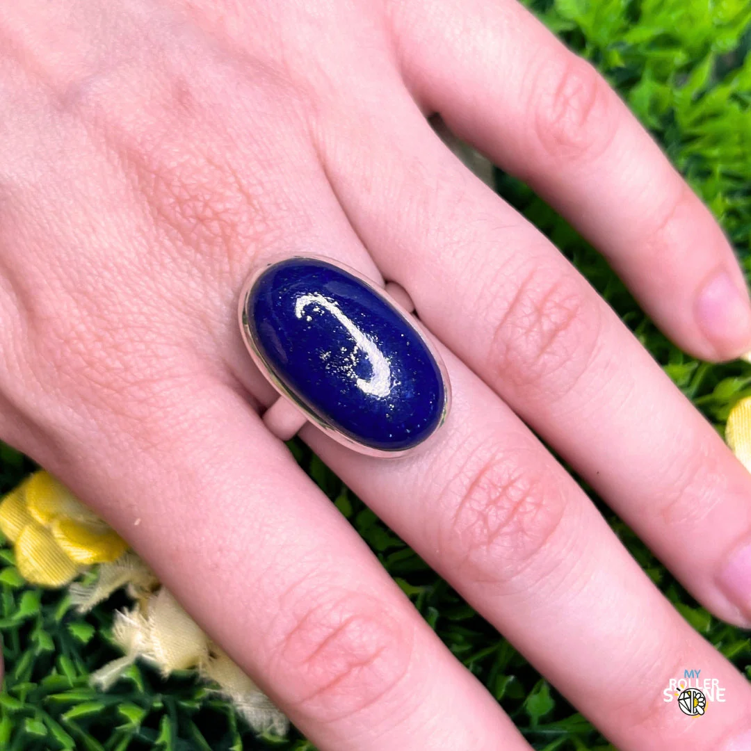 Bague Argent Lapis Lazuli #112 - Image 2