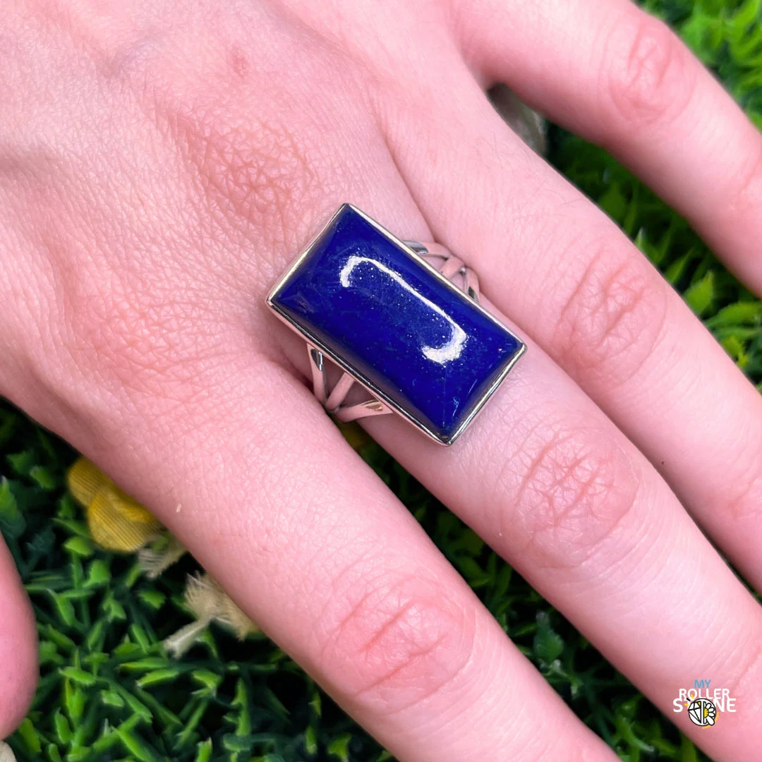 Bague Argent Lapis Lazuli #113 - Image 2