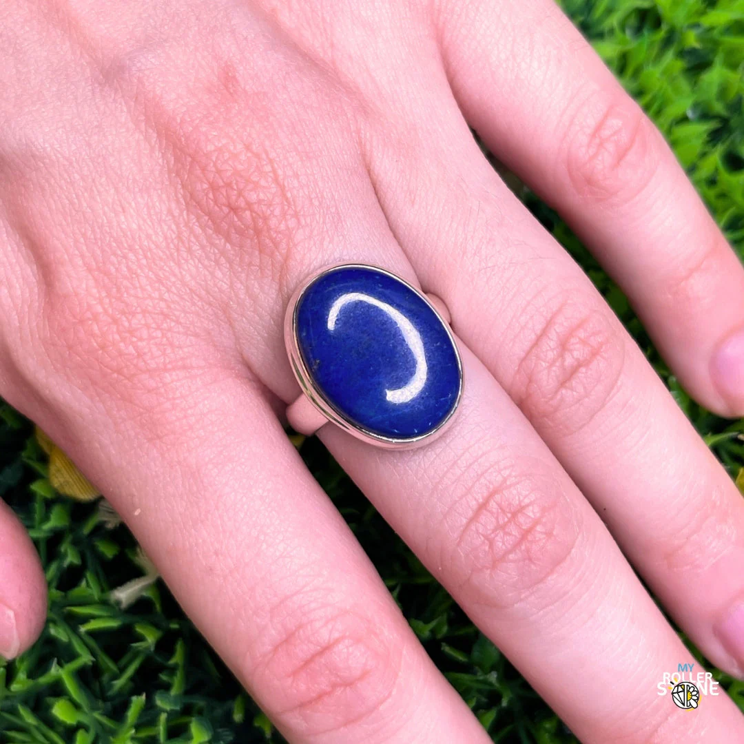 Bague Argent Lapis Lazuli #114 - Image 2