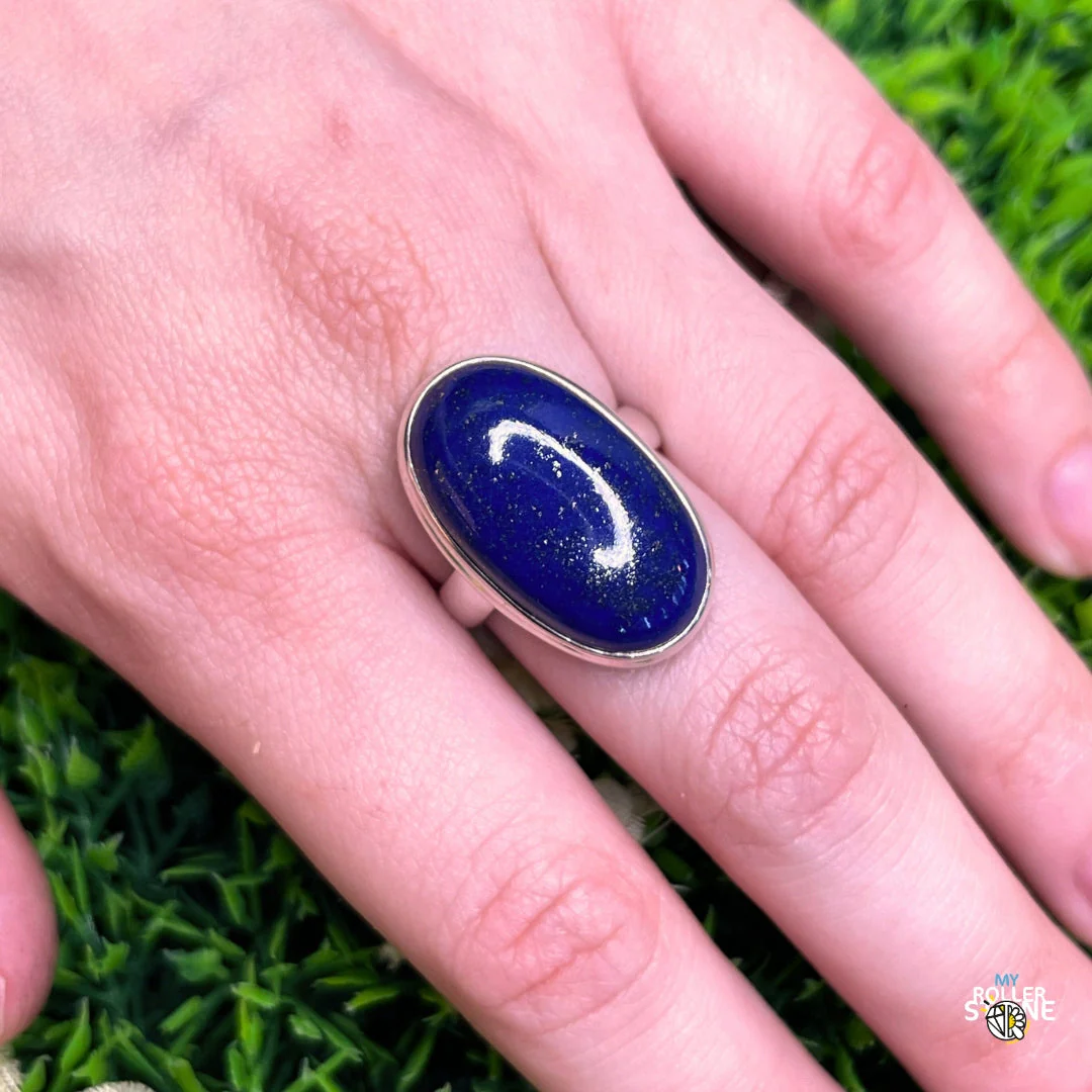 Bague Argent Lapis Lazuli #119 - Image 2