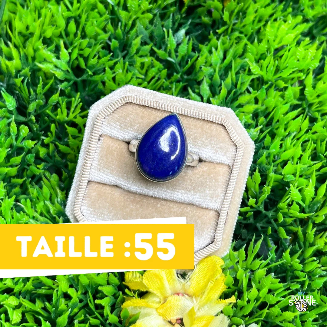 Bague Argent Lapis Lazuli #124