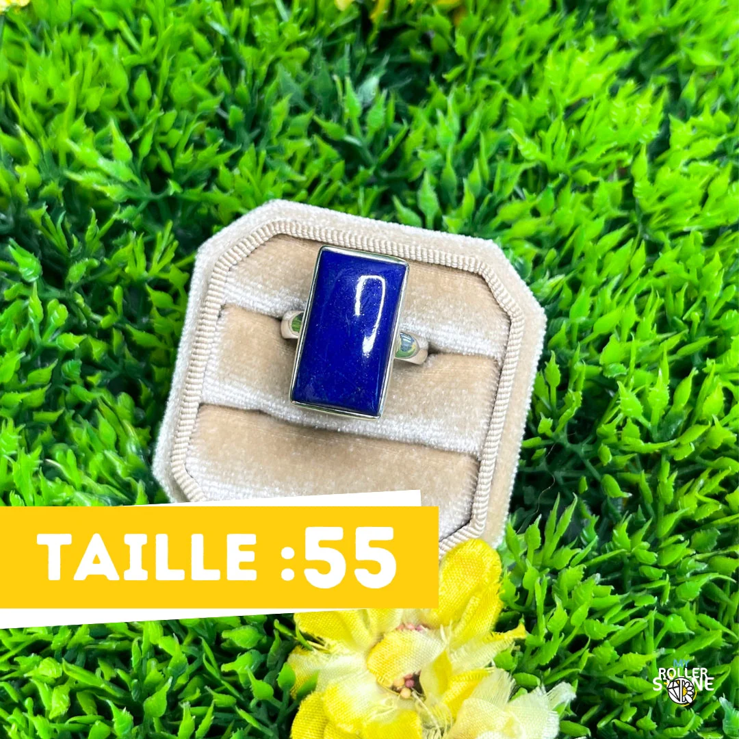 Bague Argent Lapis Lazuli #126