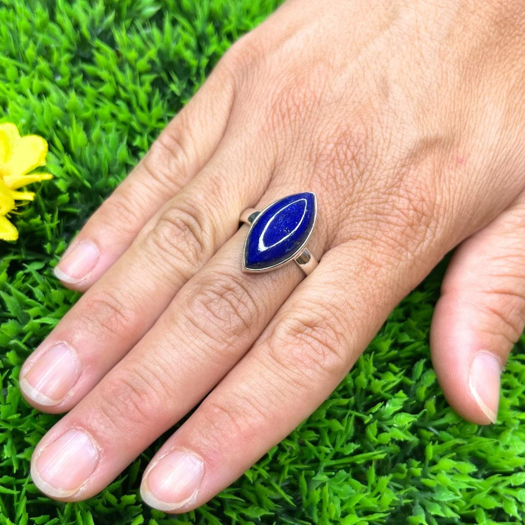 Bague Argent Lapis Lazuli #19 - Image 2