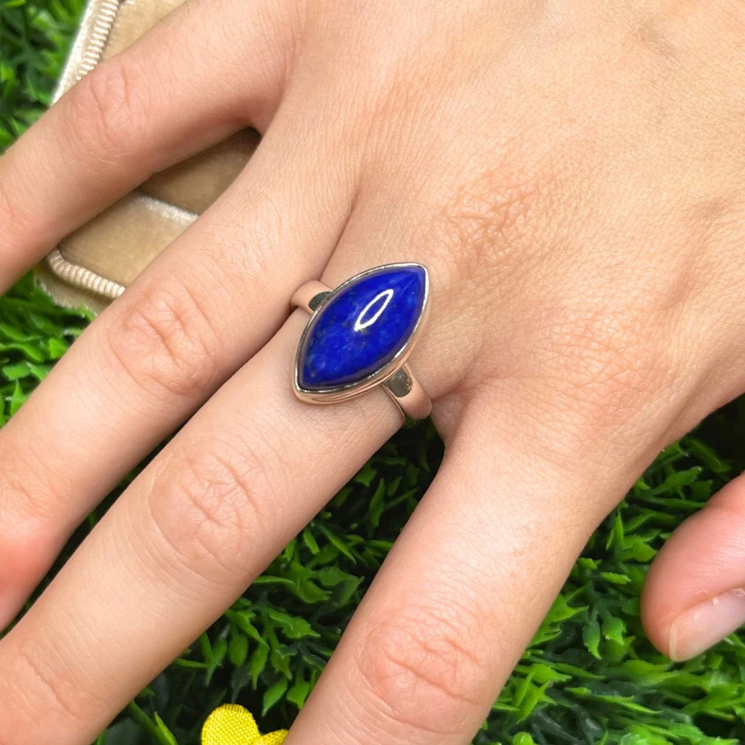 Bague Argent Lapis Lazuli #23 - Image 2