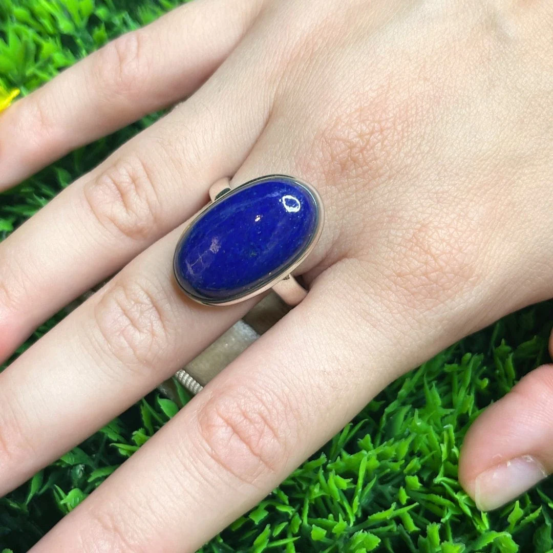 Bague Argent Lapis Lazuli #26 - Image 2