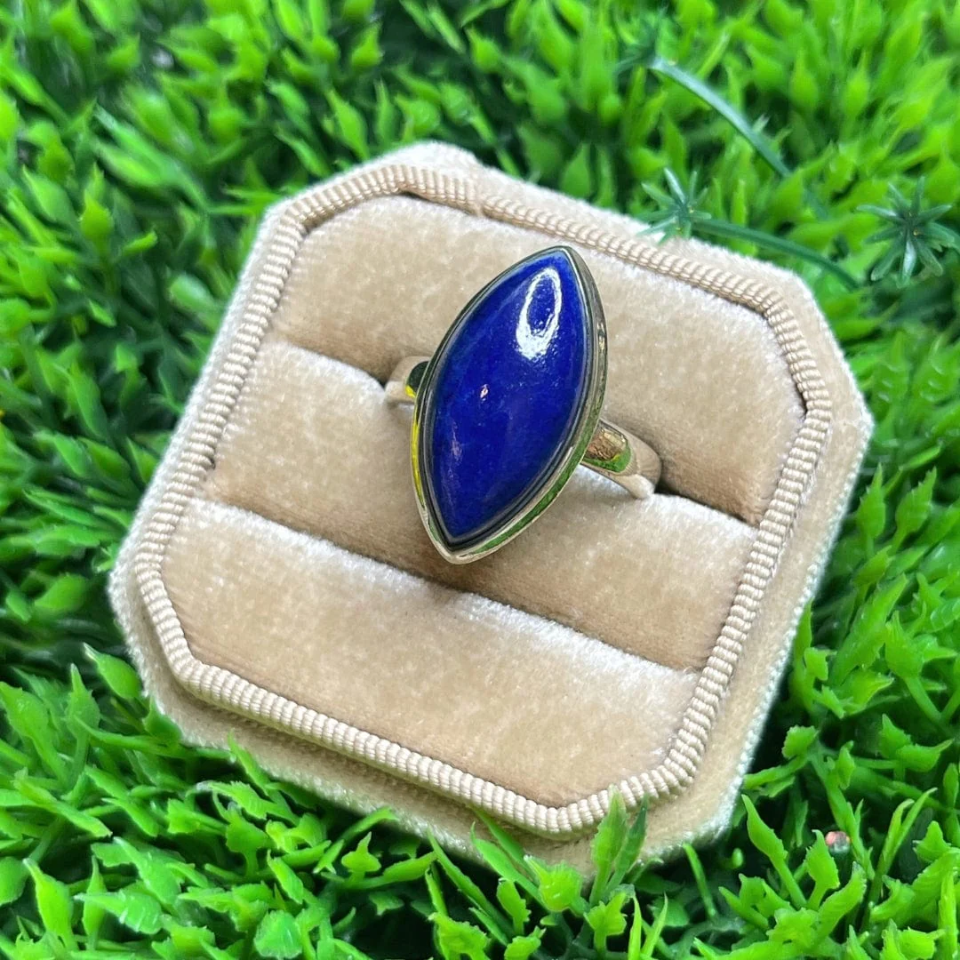 Bague Argent Lapis Lazuli #27 - Image 2