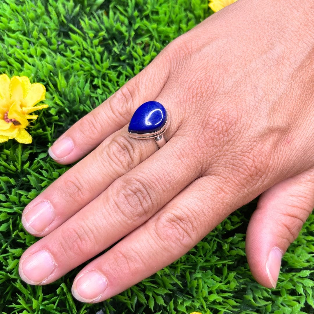 Bague Argent Lapis Lazuli #3 - Image 2
