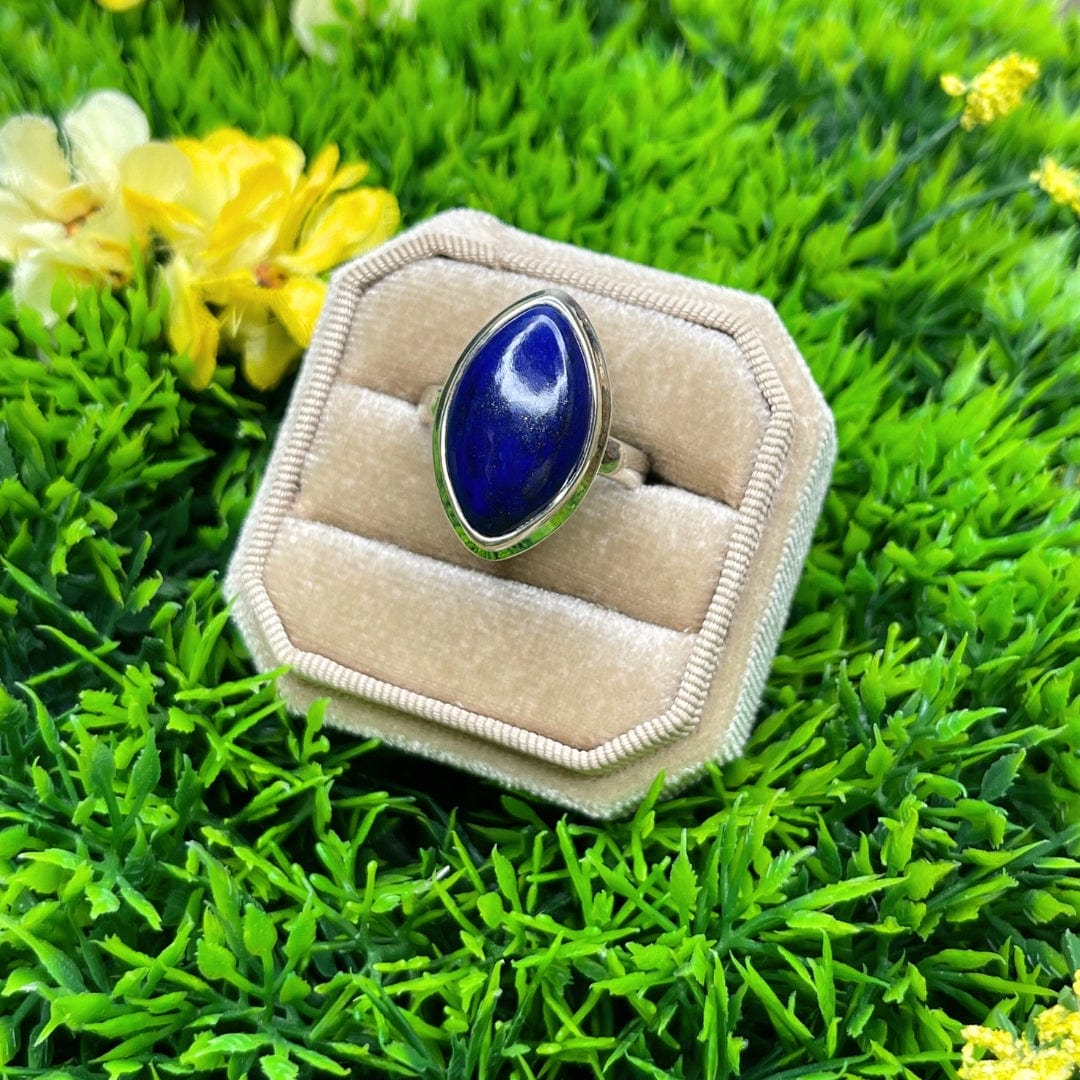 Bague Argent Lapis Lazuli #46 - Image 2