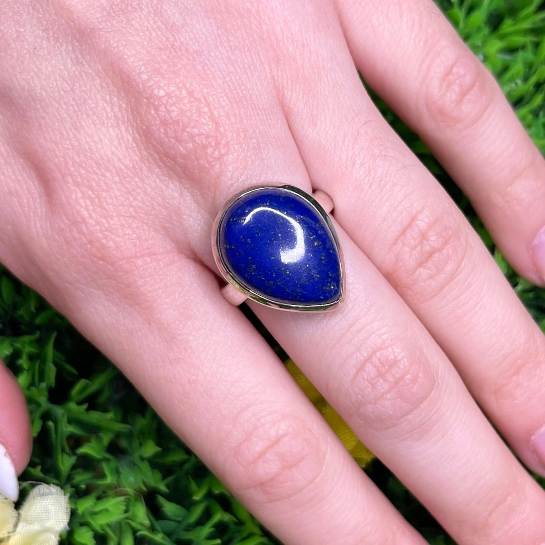 Bague Argent Lapis Lazuli #67 - Image 2