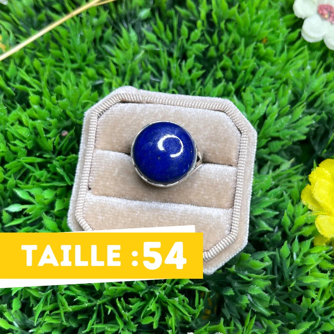 Bague Argent Lapis Lazuli #69