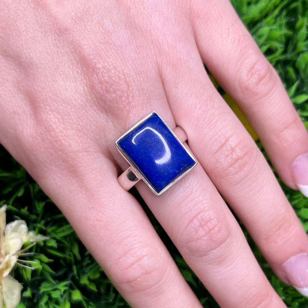 Bague Argent Lapis Lazuli #82 - Image 2