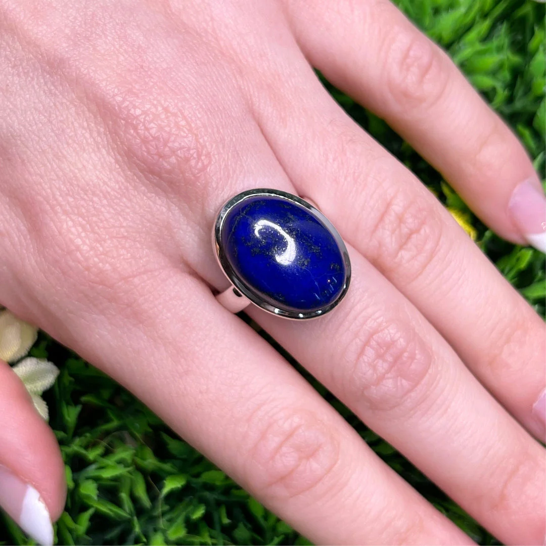 Bague Argent Lapis Lazuli #86 - Image 2