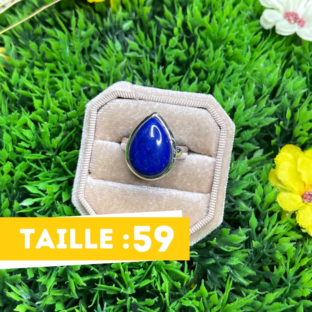 Bague Argent Lapis Lazuli #88