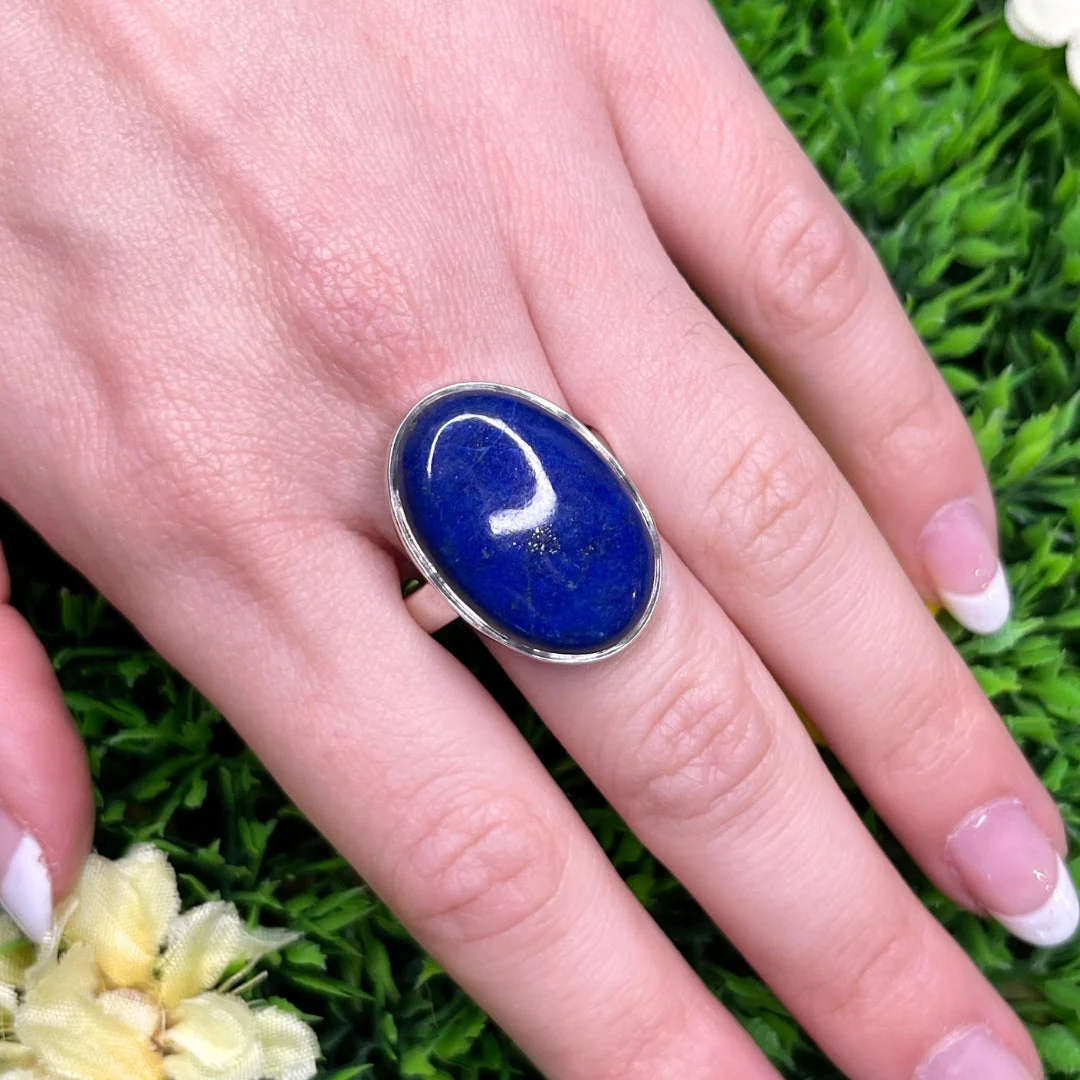 Bague Argent Lapis Lazuli #93 - Image 2