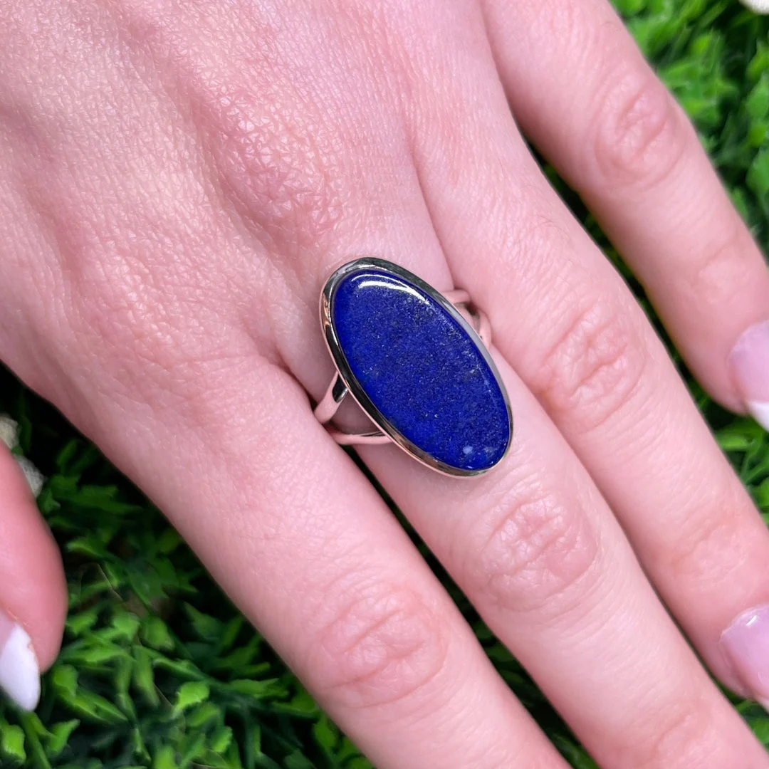 Bague Argent Lapis Lazuli #94 - Image 2