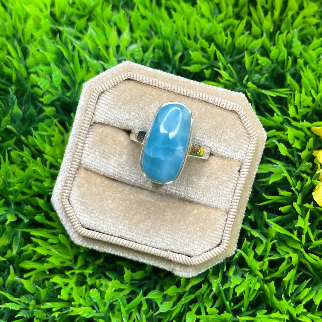 Bague Argent Larimar #109 - Image 2