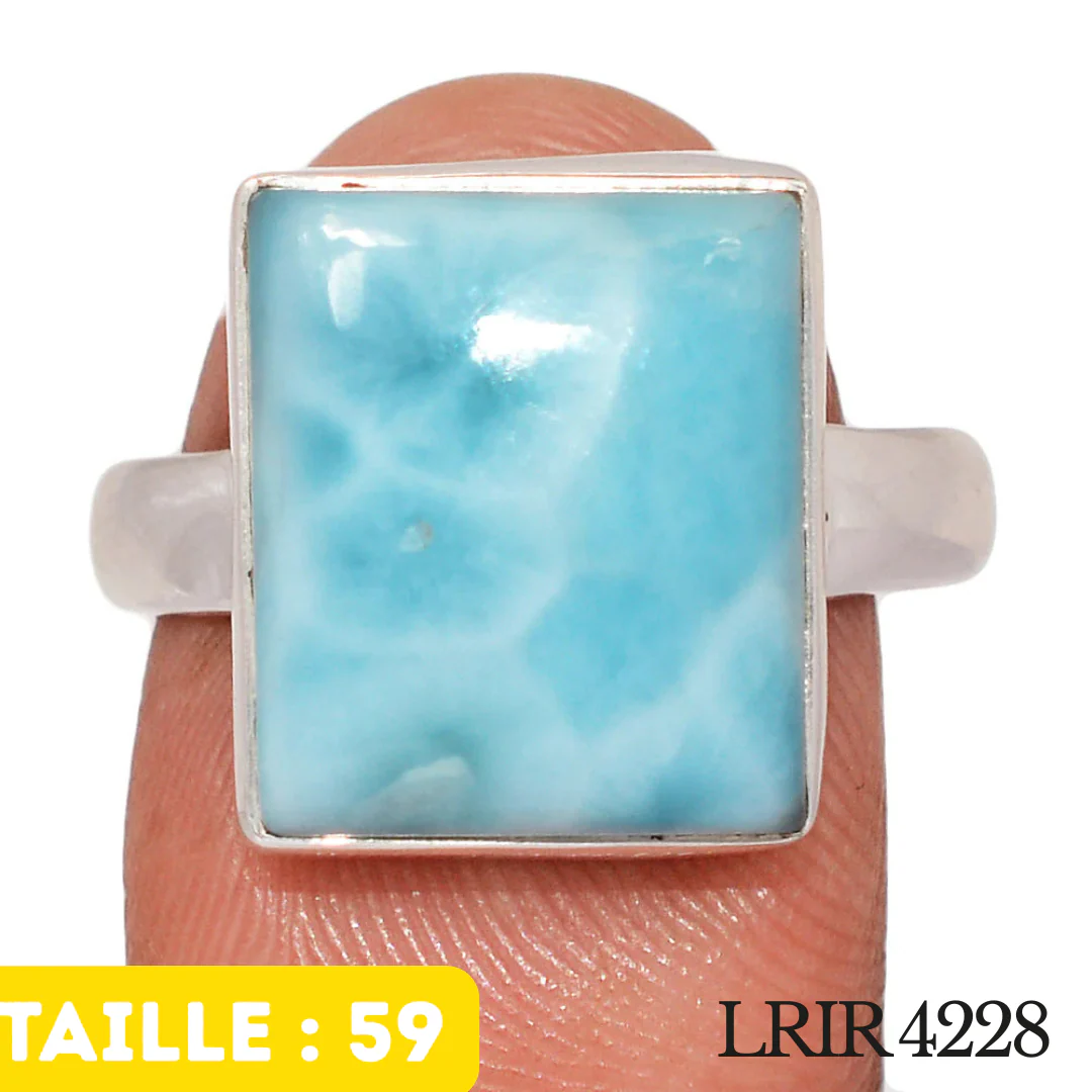 Bague Larimar #LRIR4228