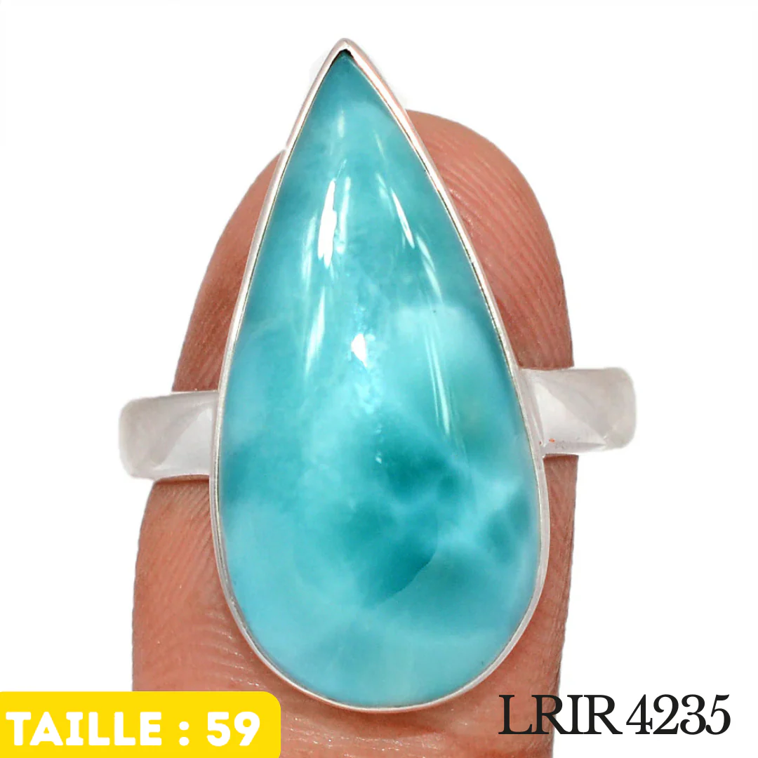 Bague Larimar #LRIR4235