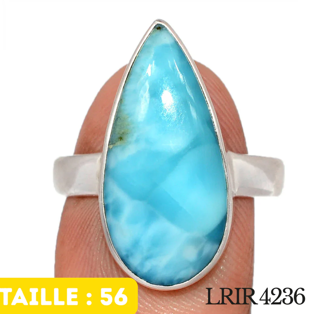 Bague Larimar #LRIR4236