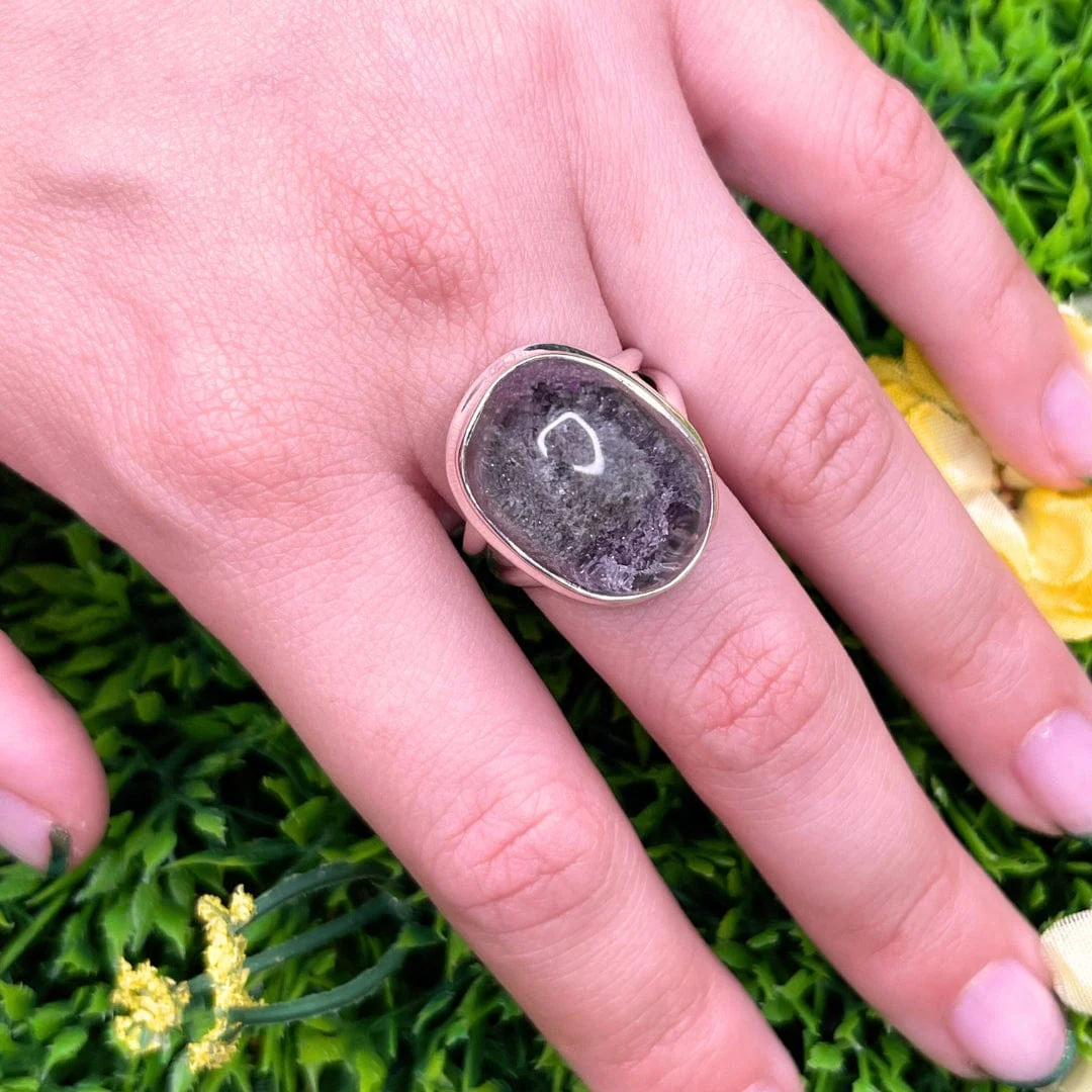 Bague Argent Lodolite #25 - Image 2