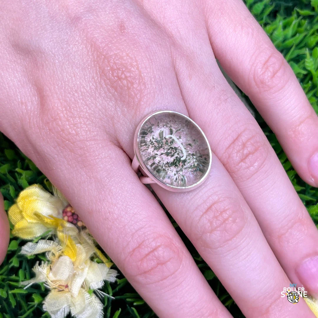 Bague Argent Lodolite #38 - Image 2