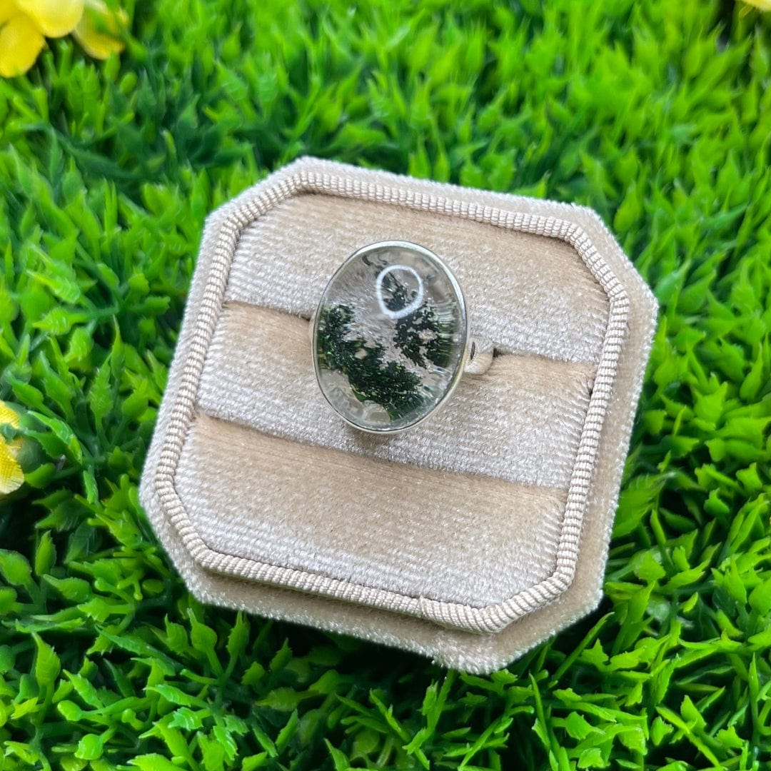 Bague Argent Lodolite #5 - Image 2