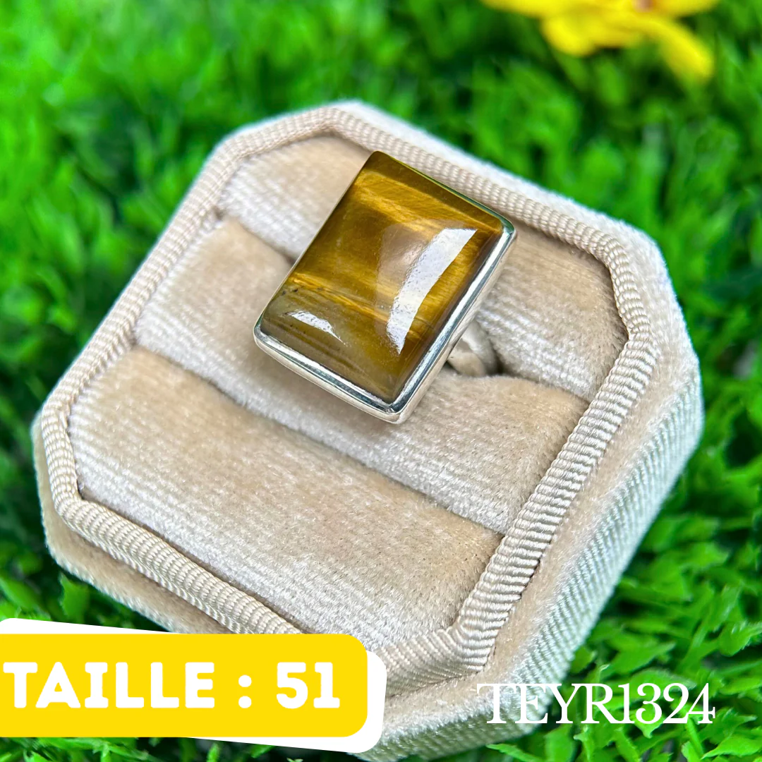 Bague Oeil De Tigre #TEYR1324
