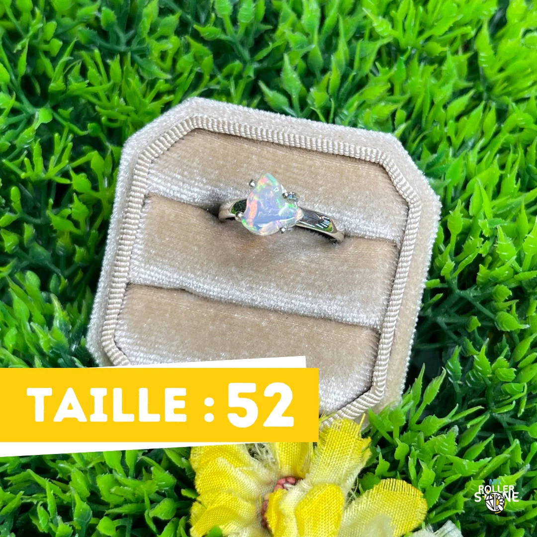 Bague Argent Opale d'Ethiopie #276