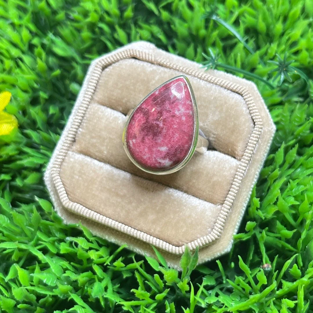 Bague Argent Thulite #28 - Image 2