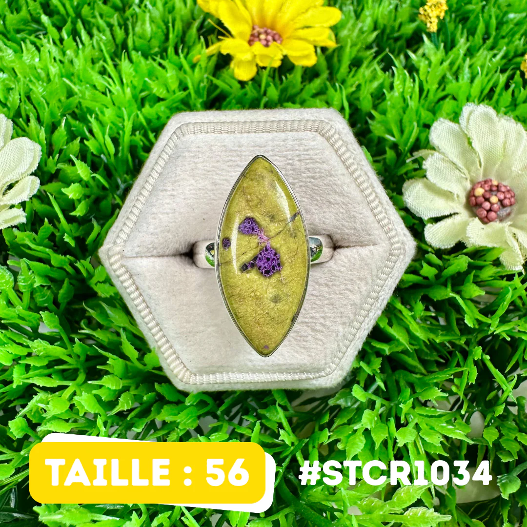 Bague Atlantisite Argent 925 #STCR1034